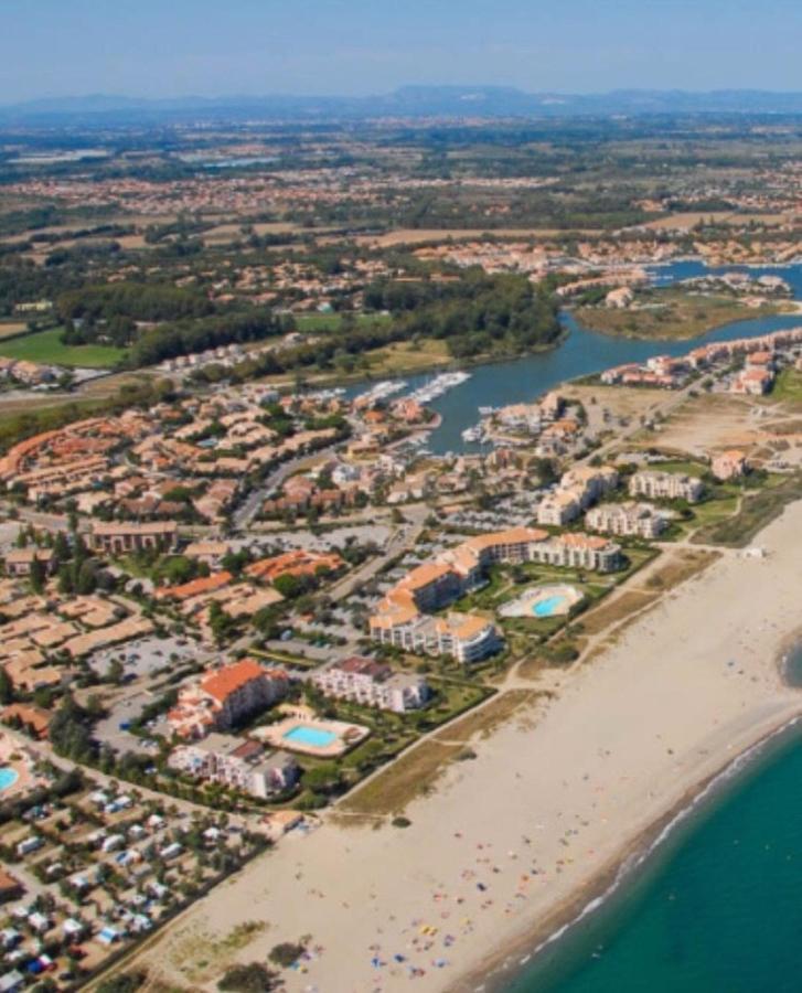 Rez De Jardin + Terrasse Piscine Et Acces Direct Plage Apartment Saint-Cyprien  Exterior photo