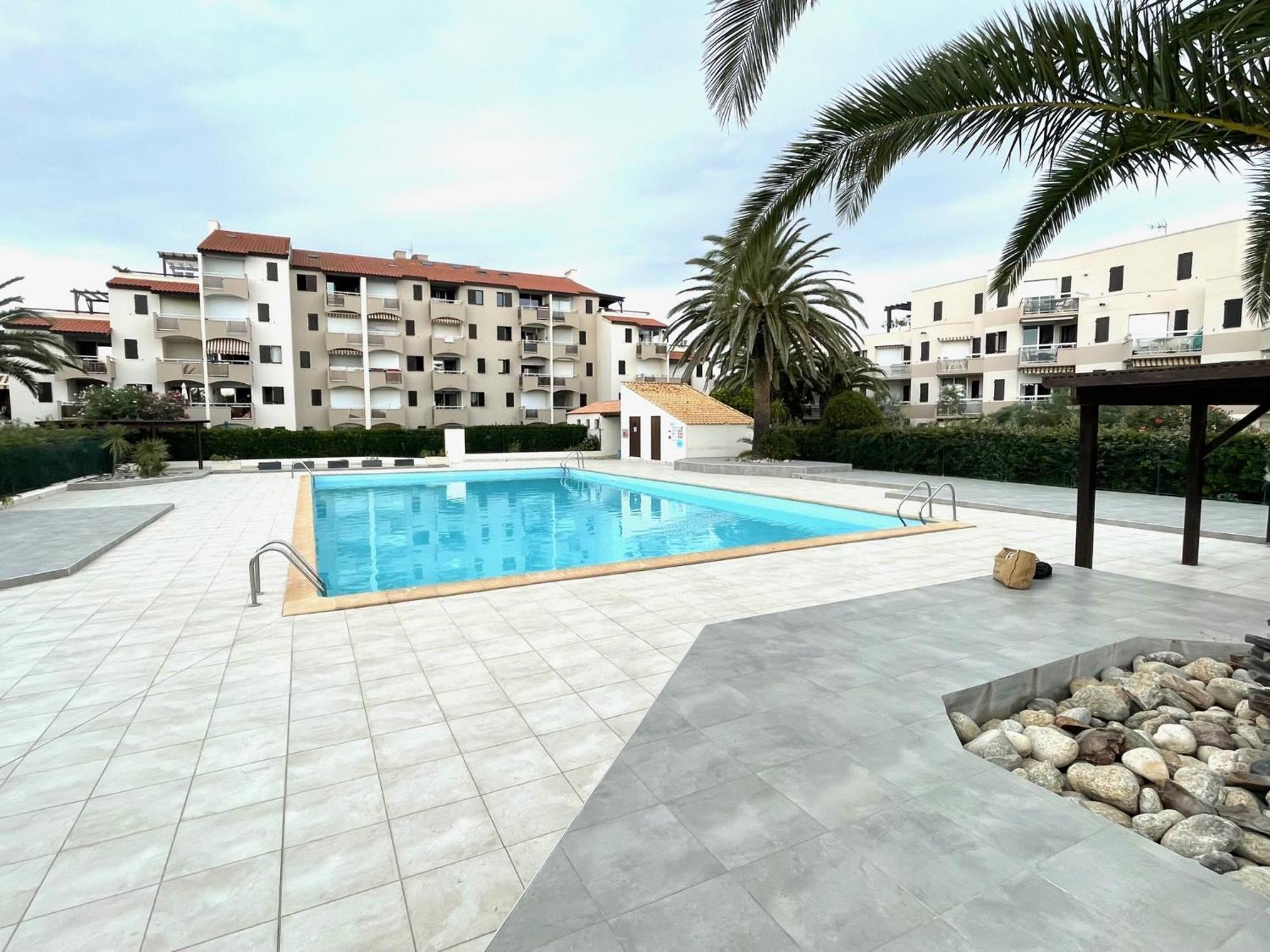 Rez De Jardin + Terrasse Piscine Et Acces Direct Plage Apartment Saint-Cyprien  Exterior photo
